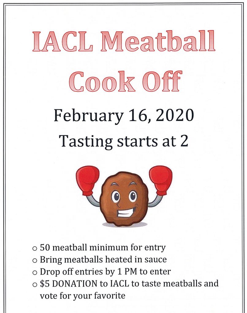 ICAL Meatball Cookoff