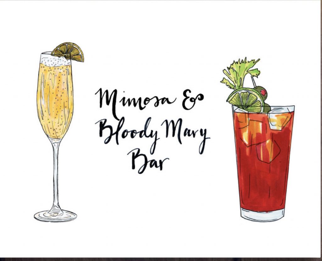 Bloody Mary And Mimosoa Bar March 1 American Italian Citizen S League