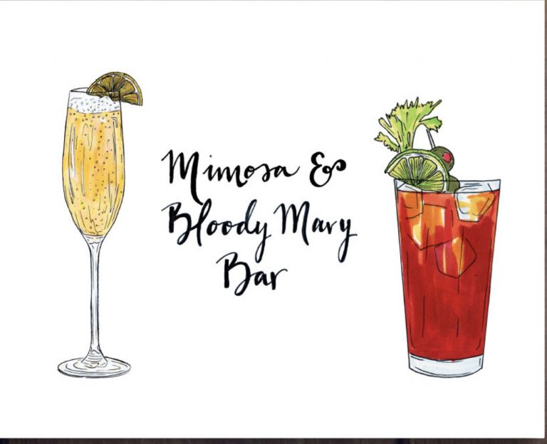 Bloody Mary and Mimosoa Bar March 1, 2020 The Italian American
